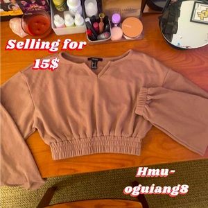 Brown lounge long sleeve